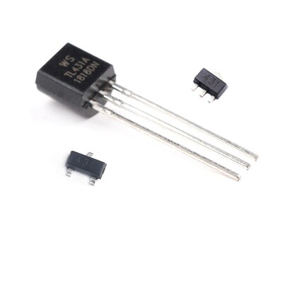 直插/贴片TL431 TL431A稳压管TO-92 SOT 89-3 23三极管  稳压器