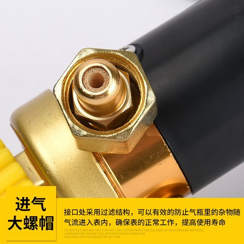 电热式二氧化碳减压器CO2加热器36V220V省气气保焊机加热表气表