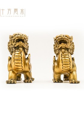纯铜貔貅摆件 一w对 家居摆件 装饰摆件