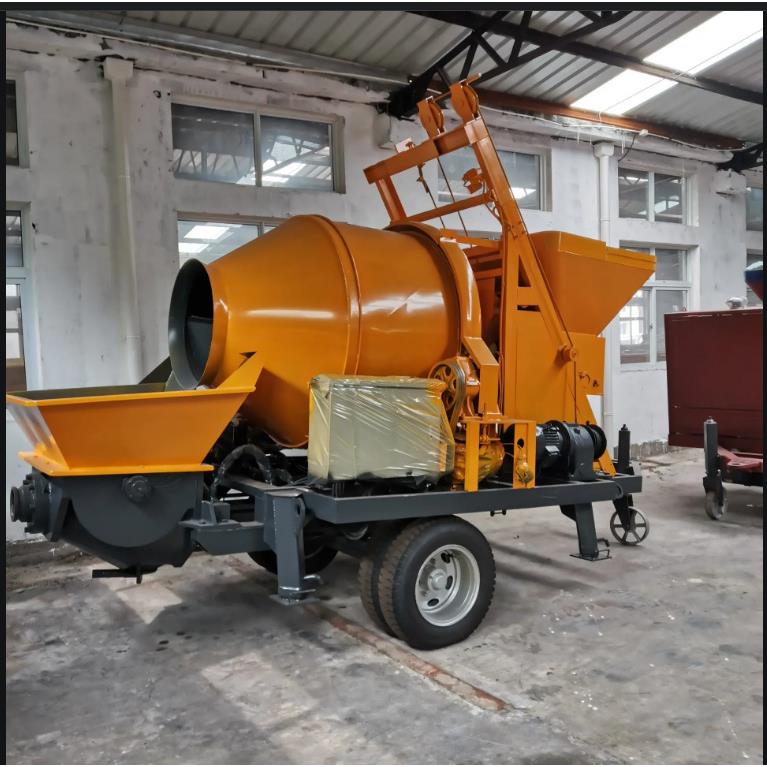 大型二次浇筑泵细石水泥浇筑地泵卧式二次构造柱泵混凝土 输送泵