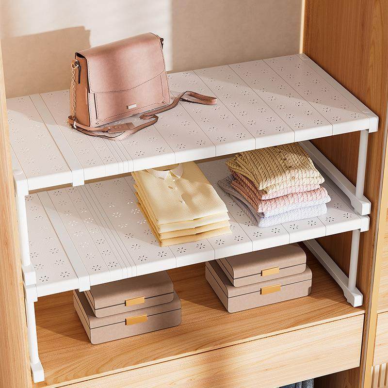 衣柜收纳分层柜子隔板隔层橱柜分层架鞋柜分隔衣橱伸缩置林祥,收纳整理,整理隔板,淘宝优惠券,粉丝福利购,淘宝优惠卷