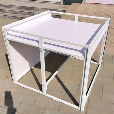 铁质地堆堆头超市促销台商场展示折叠货架广告桌促销kt板陈列展柜