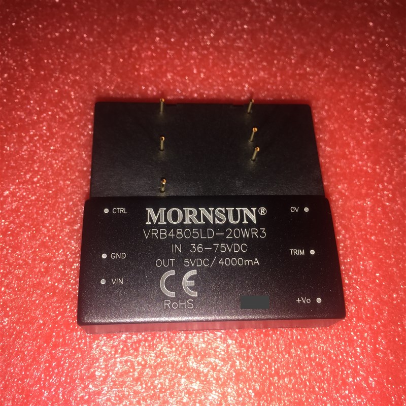 VRB4805LD-20WR3金升阳DC-DC电源模块36-75V转5V4A 20W全新原装