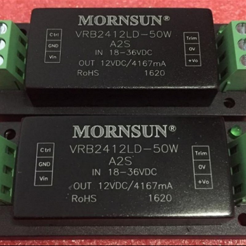 VRB2412LD-50WA2S 金升阳DC-DC电源模块24V转12V接线式全新原装