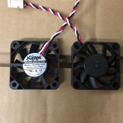 原装全新欣瑞联 RDH4010B2 24V 0.09A 4010 4cm 缝纫机散热风扇