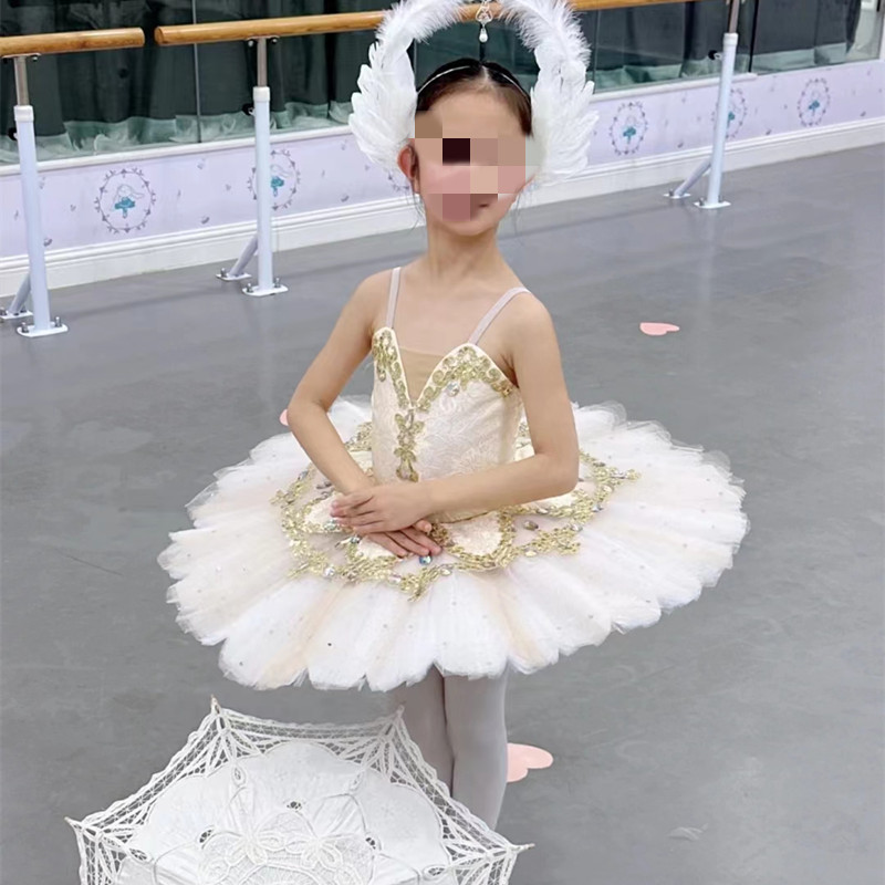 儿童芭蕾舞TUTU裙演出服女童y芭蕾舞蓬蓬裙演出比赛纱裙舞蹈演出