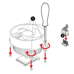 AMD锐龙散热器 R5 3600 5600X R3 1200 3200G 3700X AM4原装风扇