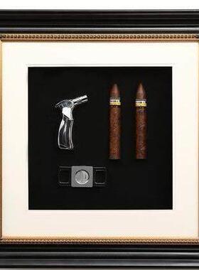 天龙雅纪简约黑色实木欧式油画画框拼图相框桌空框壁挂定制