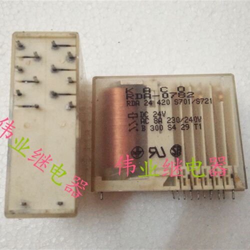 RDA-0782 DC24V 拆机继电器 RDA 24 420 S701/S721 DC24V