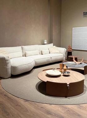 意式极简cierre1972布艺沙发2025年款三人位异形组合北欧模块设计