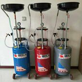 汽保工具接废油桶 抽油机气动机油回收收集器汽车80L换油抽接油机