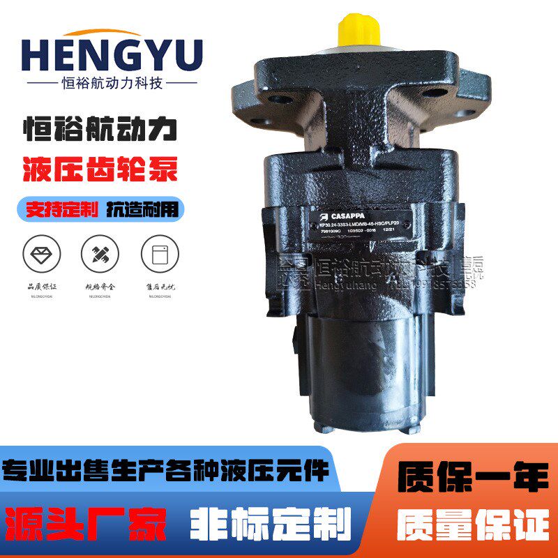 凯斯帕CASAPPA齿轮k泵KP30.24-33S3-LMDMB-45-HSC/PLP20液压油泵