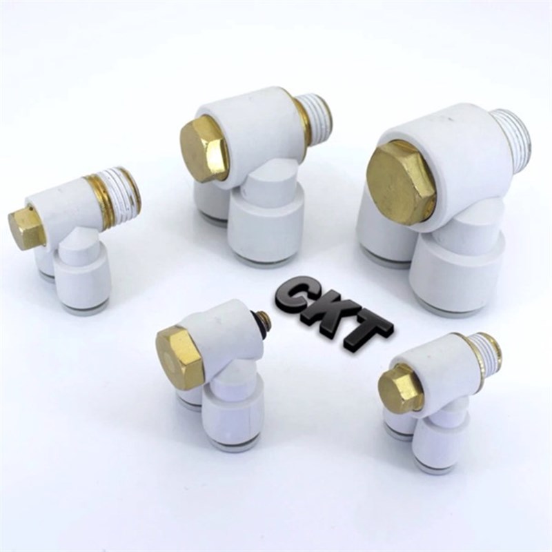 CKT品牌双头外六角气管接头KQ2Z04/06/08/10/12-M5/01/02/03/04S