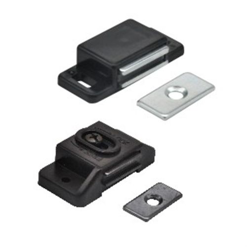 橱柜衣柜白色侧面塑胶磁力扣小型门吸HFU21-25HFU12/03 -38-64-35