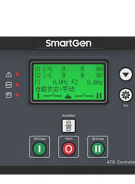 Smartgen众智HAT560NB双电源自动切换控制器柴油发电机组面板模块