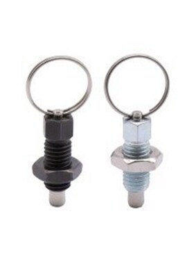 分度销 拉环 ZAC43/44/45/-6/8/10/12 带锁紧螺帽 旋钮柱塞