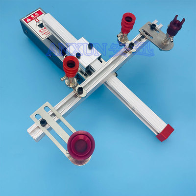 机械手治具配件天行小头金具M10L60-7真空吸盘支架侧尾进气固定座