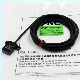 SPX309三线NPN常开检距10MM 嘉准传感器F&C光电开关FC SPX308