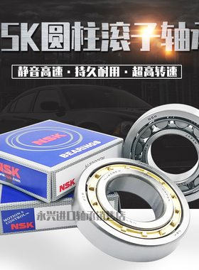 进口日本NSK圆柱滚子轴承N NU NJ NF 1004 1005 1006 1007 1008 E