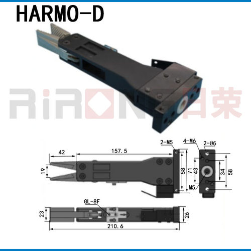 机械手配件 哈模大夹具 哈模水口夹HAMO-D RCH-18附传感器