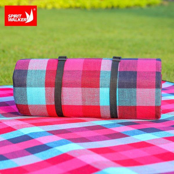 户外防潮垫野餐垫露营地垫帐篷垫加大加厚爬行垫防水草坪地野餐布