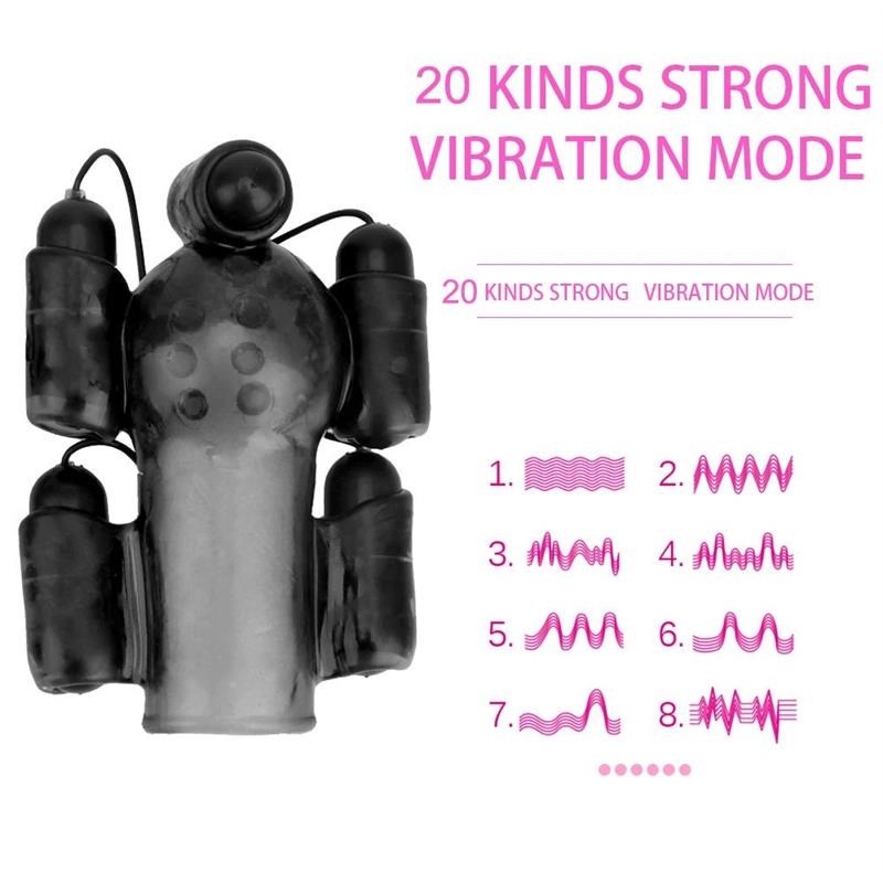 Penis Massager Maleq Masturbation Sex Toys for Men  Glans Vi