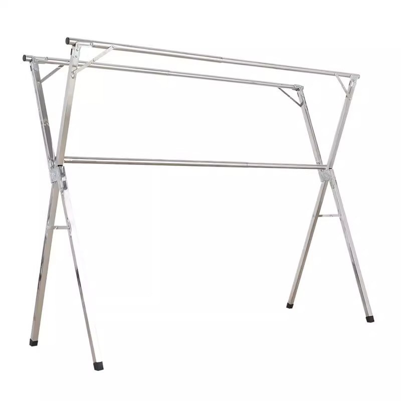 免安装挂晒f晾衣架落地室内外家用宿舍可伸缩可折叠挂衣晒被子