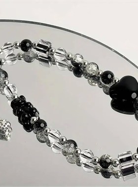 黑草莓熊爱m手机炼魅力腕带钥匙