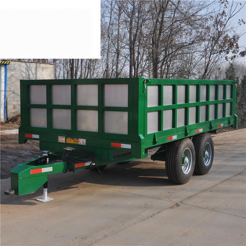 5吨自卸拖车农用自卸拖车四轮农用挂车运输工具车农用拖挂车
