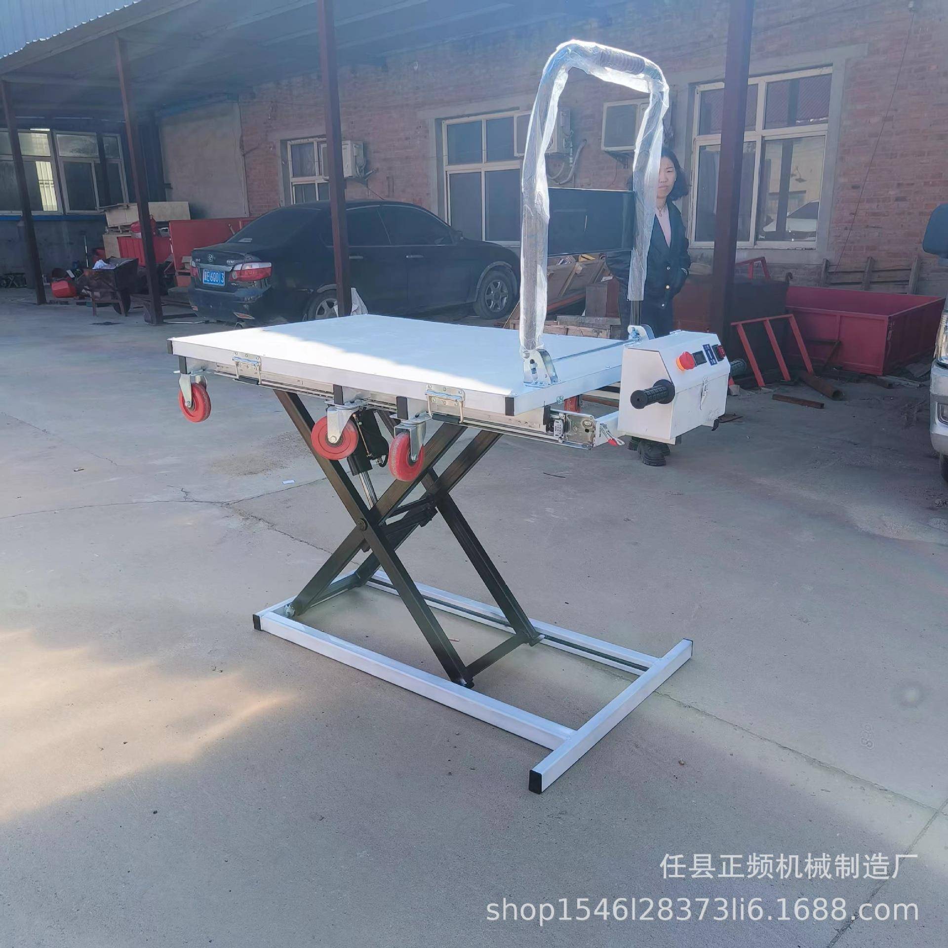 新款加厚喜目雷克车搬运升降平板车电动液压升降装卸车