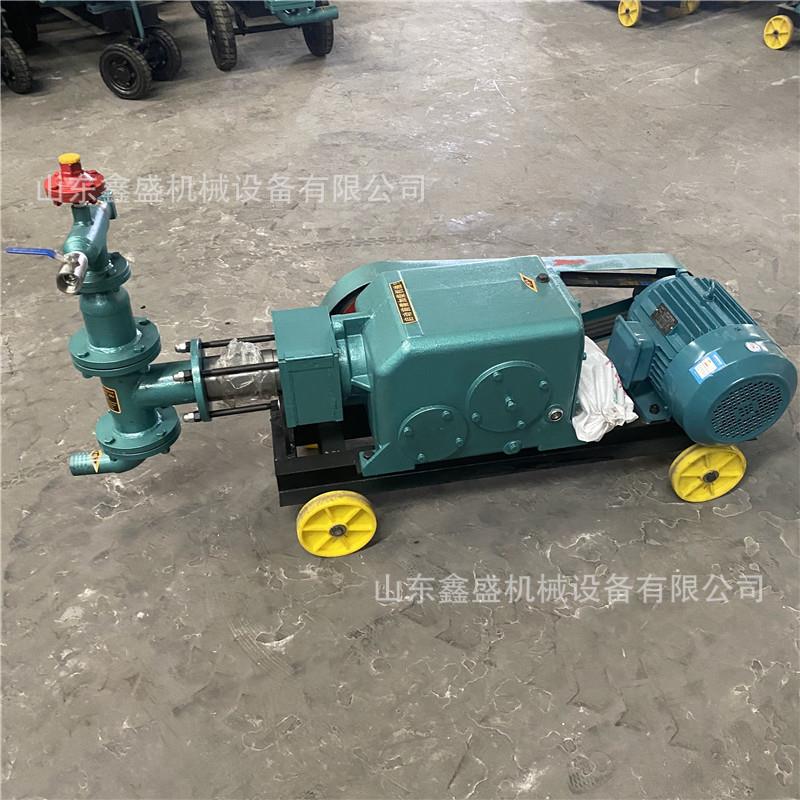 BW50注浆机小型单缸活塞卧灰浆泵建道筑BW50-3程隧工加固式灰浆灌