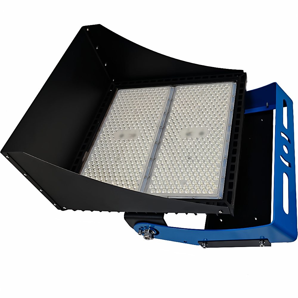 1200W球场灯外壳套件600W投光灯500W模组泛光灯防水港机照明爆款