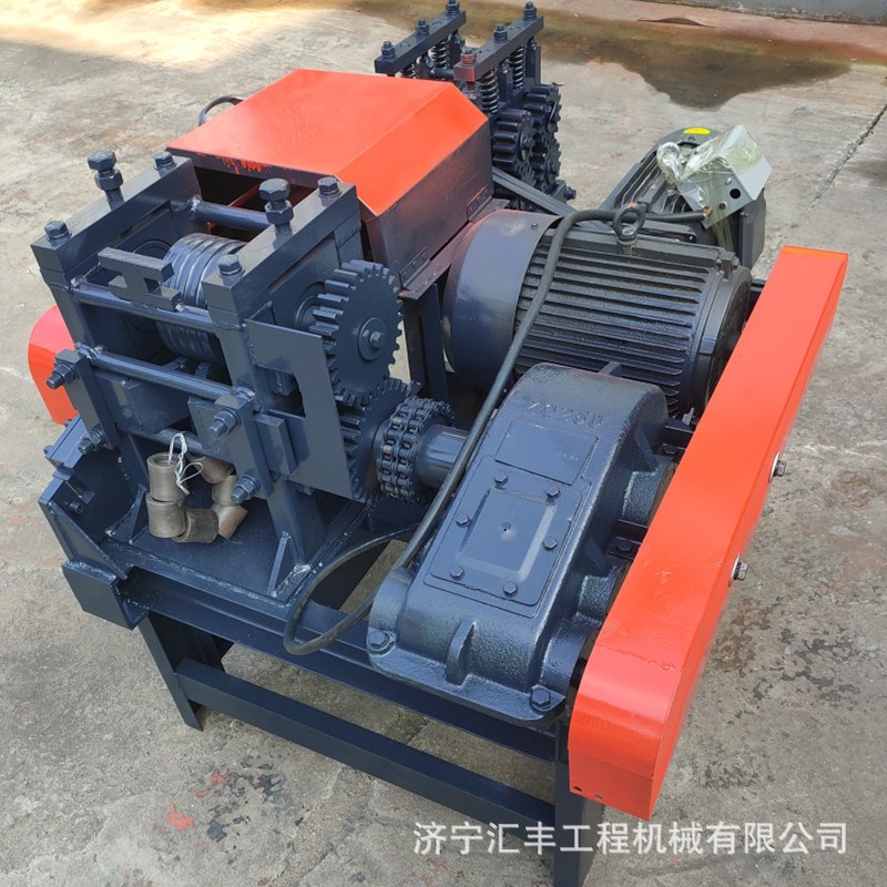 建筑设备废料钢筋调直机 废旧钢A筋调直切断机 变频钢筋调直机销