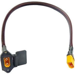 面板式 XT90公母头大炮充电线 XT90E外置孔固定充v电口线品字型改装