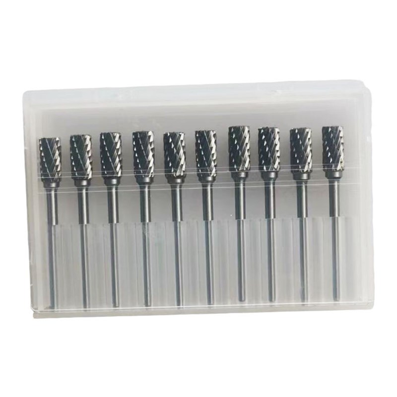 ll圆鸟b钨钢双齿刃合金磨头硬质合金旋转锉风磨头不锈钢磨3*6A6F6