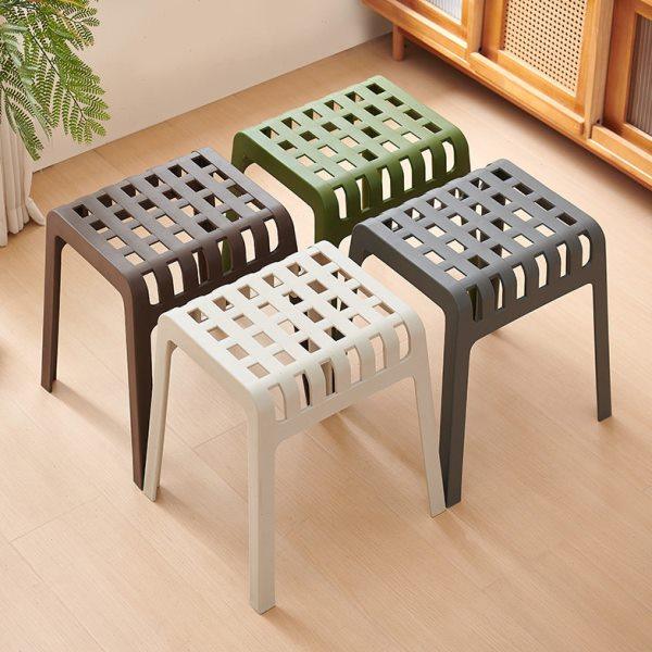 塑料凳子加厚家用特厚现代简约可叠放摞叠久坐舒服椅子高圆凳板凳,住宅家具,其它凳子,淘宝优惠券,粉丝福利购,淘宝优惠卷