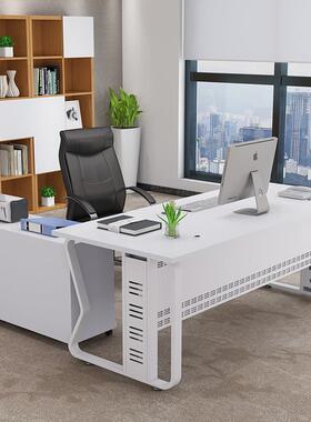 板办公桌老约单人总裁桌简现代经理桌ZEC班大台主管桌椅组合办公