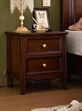 美式床实木法式复中古风卧1米8双人大床气压RFD高室箱储物公主古