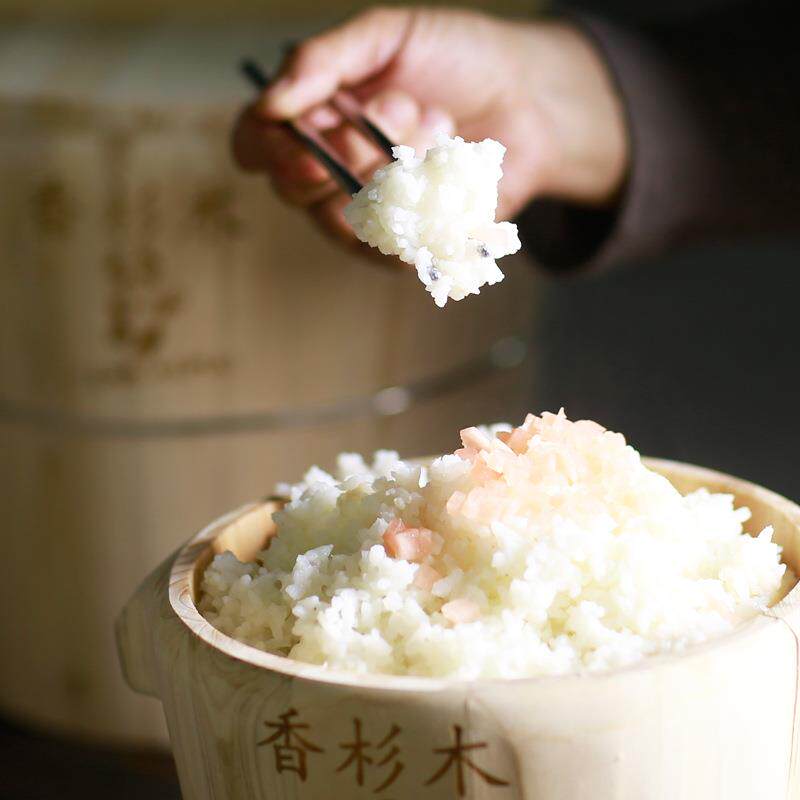 B6960DA8荆允蒸饭蒸木椿桶蒸桶饭香木饭家用饭桶甑子蒸笼商用大号