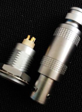 AHBG1S半月式接头兼容雷欧度连莫器FFA/ER航空接插头2-3-4-5-6芯