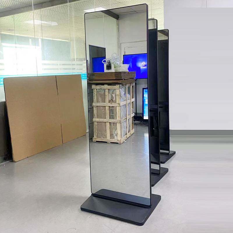 健身魔镜广告机镜面广告机运动魔镜显示屏43寸50寸55寸镜面广告机