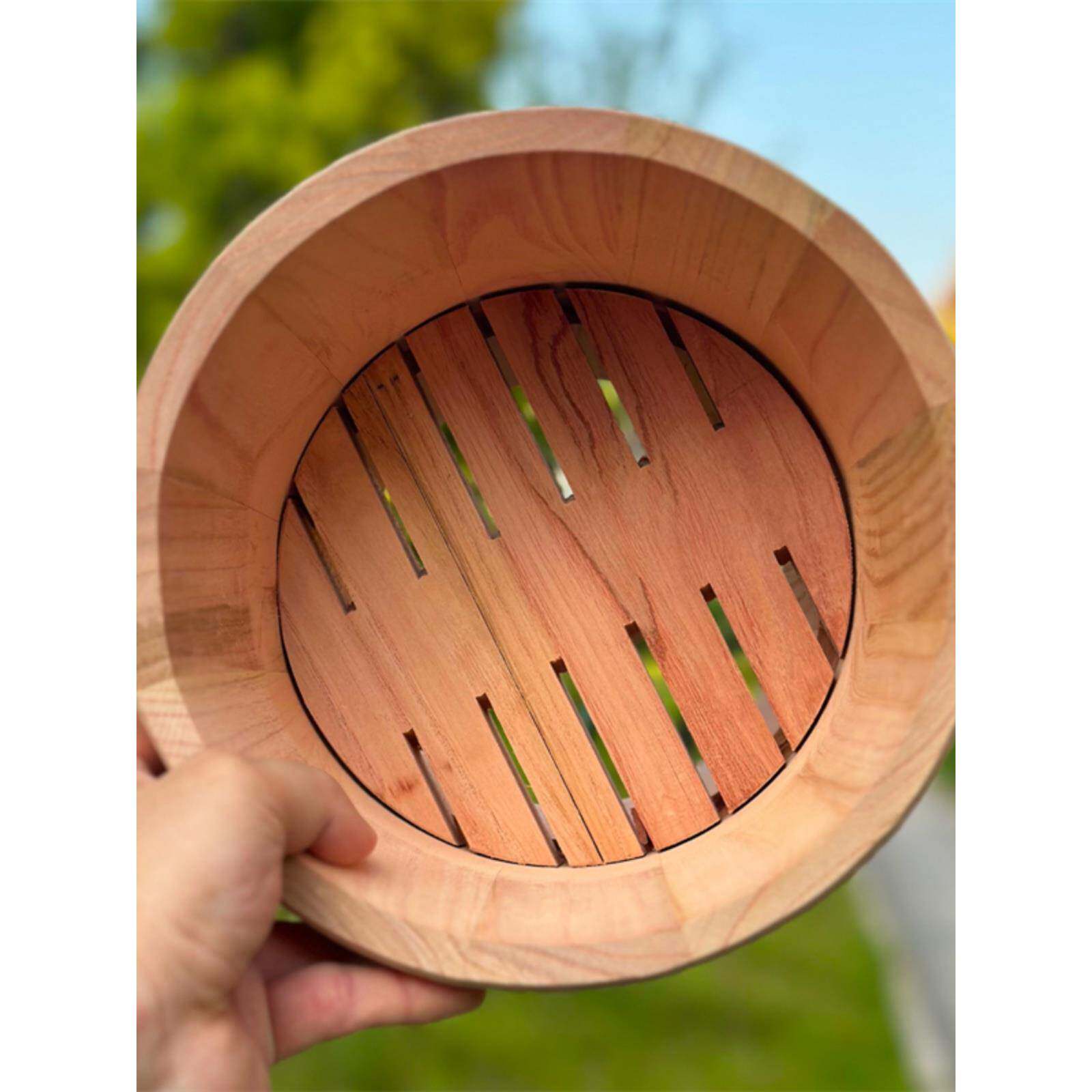 香椿木椿芽木蒸木桶蒸饭桶饭家QEJ用春芽木甑子蒸笼天商用饭春树