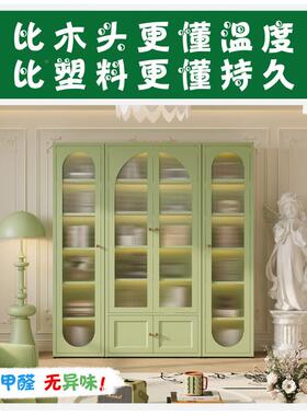 书柜玻尘储璃门防书架收柜子铁艺置物柜客厅物柜家用展纳QMY示柜