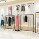 铁艺衣架架杆服装 店645女货展示落地式 中男岛架侧挂架架衣服架子