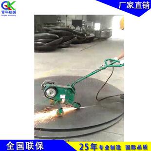 手推式钢带板焊缝打磨机 材焊接口打钢磨机RVX 手推式砂焊平缝磨