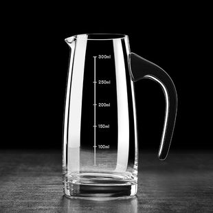 家用饭店用白酒分酒器套装100毫升量酒器小号玻璃洋酒红酒分酒壶