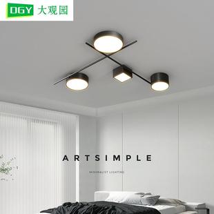 客厅灯吸顶灯现代简约创意房间主卧室灯餐厅灯书房灯大气灯具509