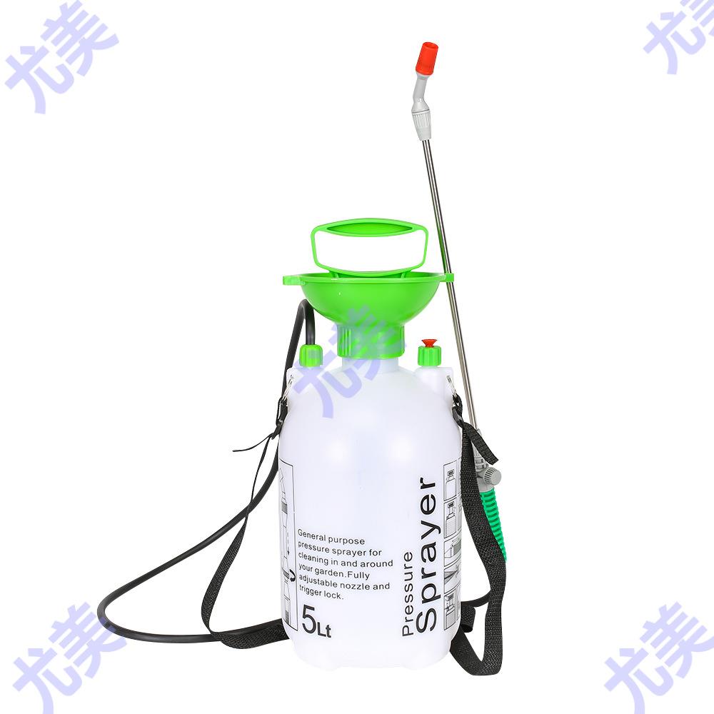 5L手动喷雾器家用消毒园艺浇花肩负气压式喷壶农药雾化