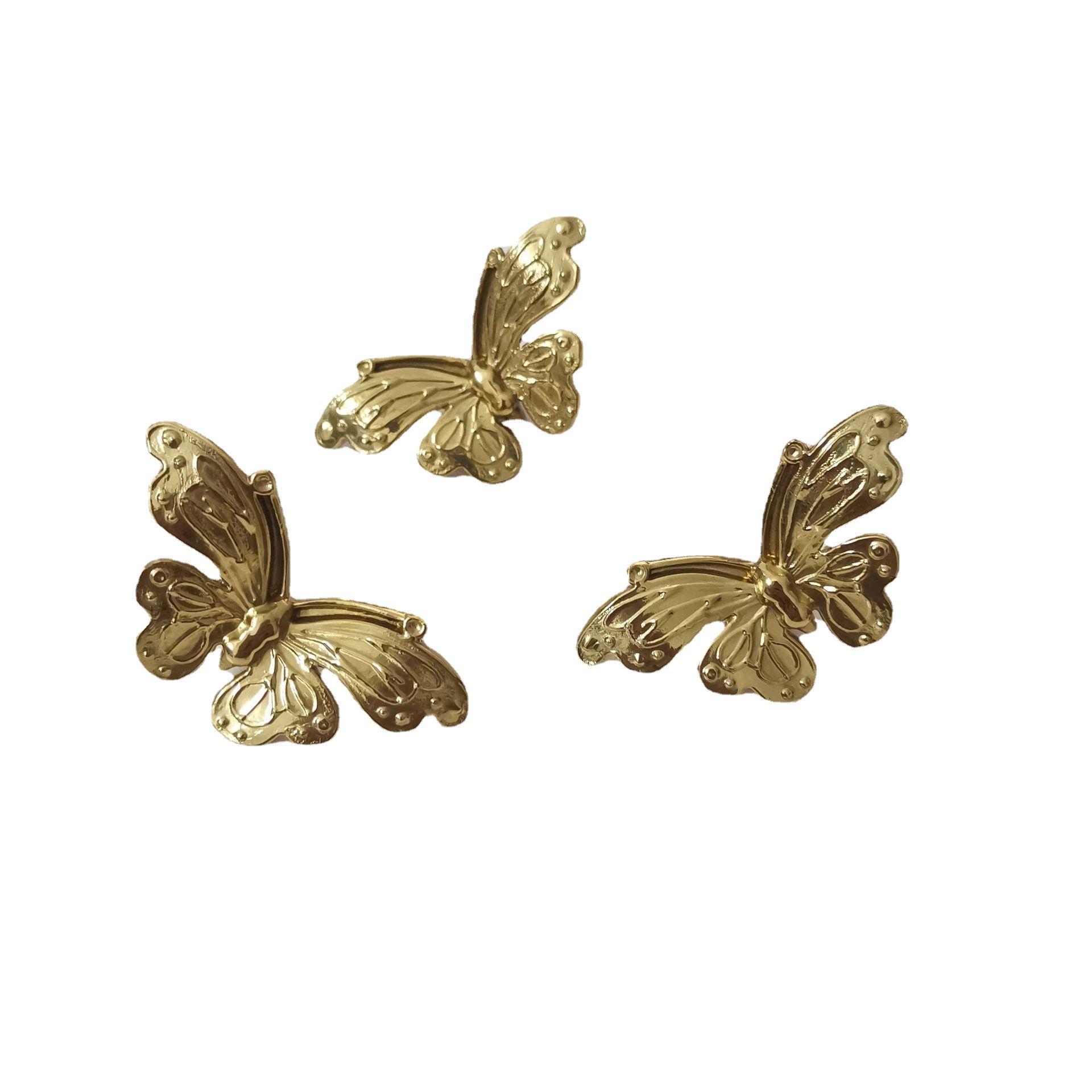 黄铜锻造蝴蝶 抽屉 柜门 衣柜 橱柜 酒柜 鞋柜 拉手把手