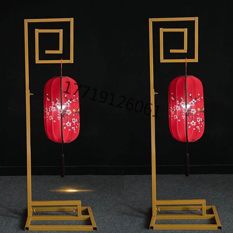 新中式婚礼梅花灯笼宫灯路引架子道具婚庆舞台场景装饰布置引路灯